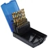 BGS csigafúró készlet titán ötvözött 1 - 10 mm 19 db HSS G