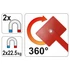 Yato hegesztési munkadarabtartó mágnes állítható 85 x 65 x 22 mm 2 x 22,5 kg
