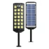 Szolár fali reflektor 520 SMD LED 3000 lm 20W 4500 mAh IP65