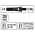 Yato szegecsanyahúzó karos M3, M4, M5, M6, M8 300 mm