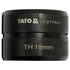 Yato krimpelő betét YT-21735 krimpelőhöz TH-típus 18 mm