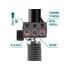 Extol 8891912 akkus talicska 40V 6 Ah kétkerekű BL motorra