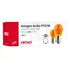Amio halogén izzó PY21W 24V 21W BA15s 10 db sárga