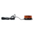 BGS forgó figyelmeztető sárga jelzőfény 12 V / 24 V 130 mm mágneses