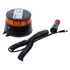 BGS vezeték nélküli forgó sárga jelzőfény 12 V / 24 V 130 mm mágneses