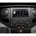 Iveco Daily 2 DIN autórádió beszerelő keret fekete