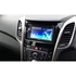 Hyundai i30 2 DIN autórádió beszerelő keret