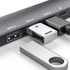 M.N.C. multifunkciós USB HUB - HDMI + TypM.N.C. e-C 3.0 5 Gbps 100 W - fekete