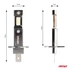 Amio LED izzó H1 Canbus 6000K 60 W 12 V
