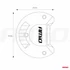 Amio LED fényhíd / munkalámpa 80 cm 66000 lm AWL31
