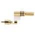 RCA dugó aranyozott max. 6 mm-es kábelhez