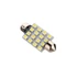 Led izzó 12V 2.5W Szofita 41 mm 3528 (1210) 16 SMD zöld