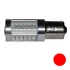 Led izzó 12V 10W BA15S 5730 33 SMD piros