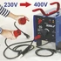 Dedra hegesztő trafó 250 A 230/400 V munkakábelekkel