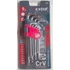 Extol torx kulcs készlet 9 db lyukas