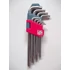 Extol torx kulcs készlet 9 db lyukas