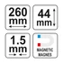 Yato profil sablon 260 mm