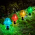 LED-es szolár gombalámpa 21 cm