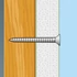 Gipszkarton csavar fa menetes 3,5 x 45 mm 60 db / csomag