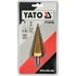 Yato lépcsős fúró 6-38 mm HSS Titán-nitrid
