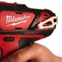 Milwaukee M12 BDD-402C akkumulátoros fúró-csavarozógép 12 V 4 Ah 2 db akkumuláto