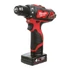Milwaukee M12 BDD-402C akkumulátoros fúró-csavarozógép 12 V 4 Ah 2 db akkumuláto