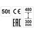 Yato hidraulikus emelő 50t