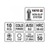 Yato bithegy PH2 1/4" 50 mm 10 db/cs