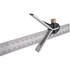 Extol asztalos kombinált derékszög/vízmérték/vonalzó 300 mm 0°-45°-90° beosztás