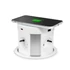 Delight rejtett elosztó 4-es + vezeték nélküli töltés + 2xUSB + 2xType-C - fehér