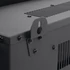 Elektromos fali / szabadon álló kandalló - hősugárzó - LED, íves