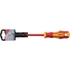 BGS csavarhúzó lapos 4 x 190 mm szigetelt