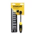 Stanley dugókulcs készlet 9 db-os 3/8" mini racsnival