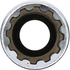 BGS dugókulcs 13 mm 3/8" 12 szögű hosszított "Gear Lock"