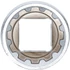 BGS dugókulcs 19 mm 1/2" 12 szögű "Gear Lock"