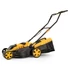 Riwall RALM 3820 SET akkumulátoros fűnyíró 2 db 20 V 4Ah-s akkumulátorral